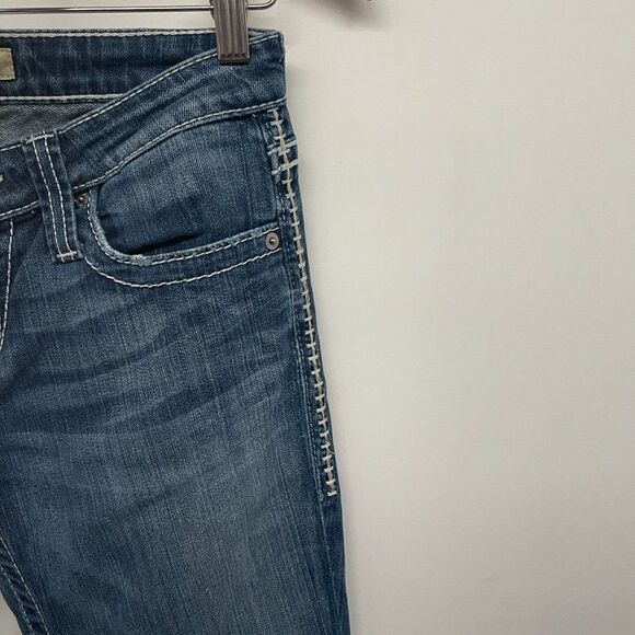 Buckle BKE Big Star Casey K Low Rise Long Tall Bootcut Stretch Denim Jeans 27L - Picture 5 of 9